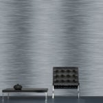 מדבקת טפט | אלומיניום אפור כהה