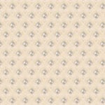 מדבקת טפט | פרחים קטנים ועיטורי בז'