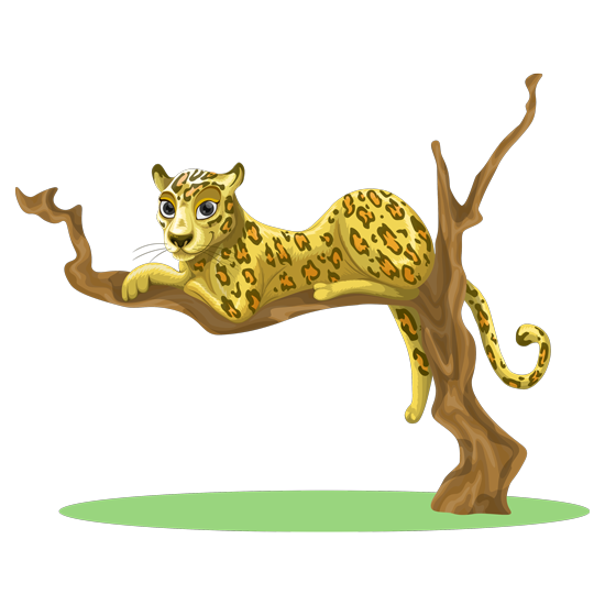 מדבקת קיר | נמרה מתוקה