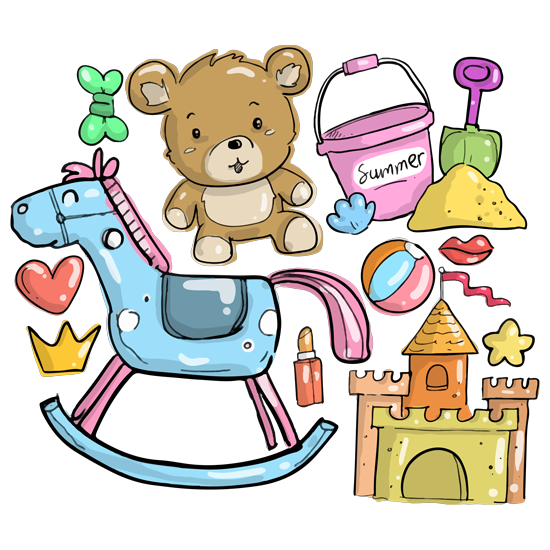 סט מדבקות | אהבות ראשונות