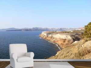 מדבקת טפט | צוק מעל הים