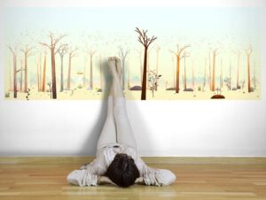 בורדר | חורשת עצים צבעונית