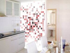 מדבקת טפט | פיקסלים צבעוניים