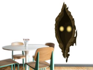 מדבקת קיר | חור מסתורי