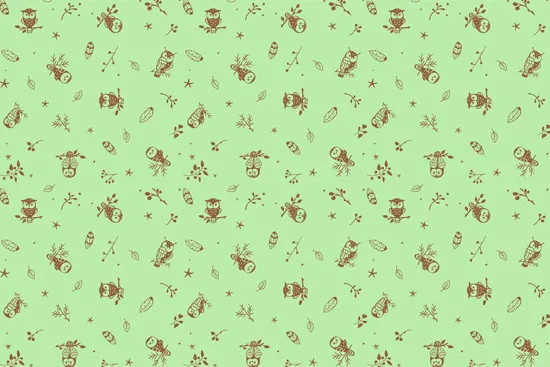 מדבקת טפט | ינשופים מתוקים