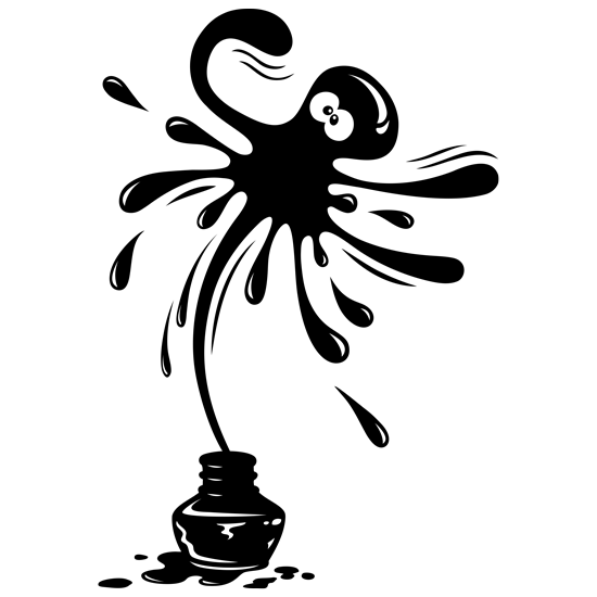 מדבקת קיר | דיונון