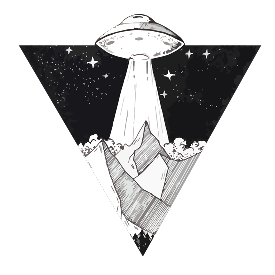 מדבקת קיר | חייזרים מהחלל