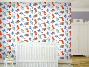 טפט - דינוזאורים מתוקים