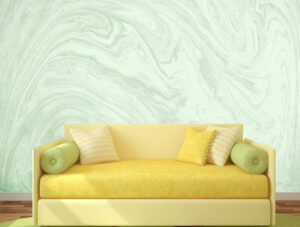 טפט - שיש מעוצב בגוון ירוק עדין