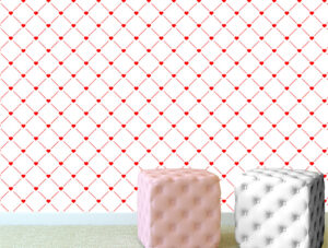 טפט - עיצוב לבבות