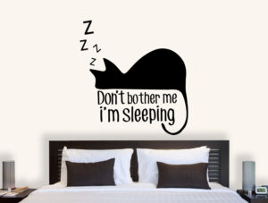 מדבקה - אל תפריעו לי לישון