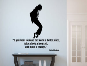 מדבקת - מייקל ג'קסון