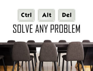 מדבקה - CTRL ALT DEL