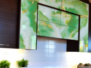 טפט - שיש ירוק