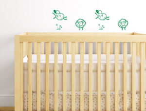 סט מדבקות - כבשים מתוקות