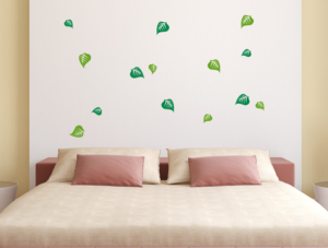 סט מדבקות - עלים