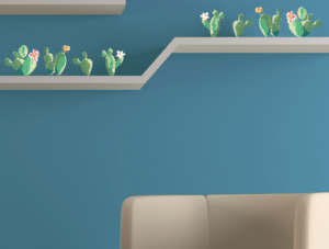 סט מדבקות - קקטוסים