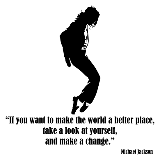 מדבקת - מייקל ג'קסון