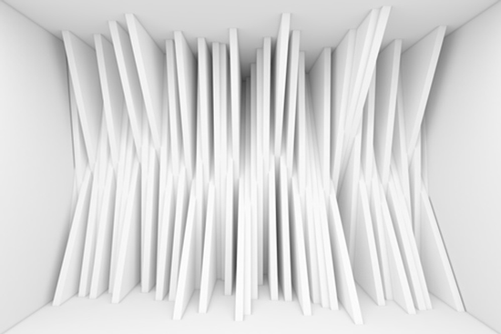 טפט - עיצוב תלת מימד בגווני אפור