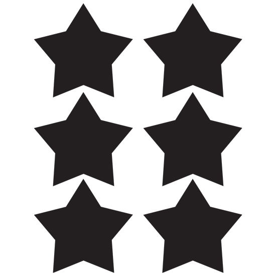 סט מדבקות - כוכבים