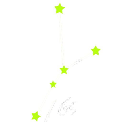 מדבקה זוהרת בחושך - מזל סרטן