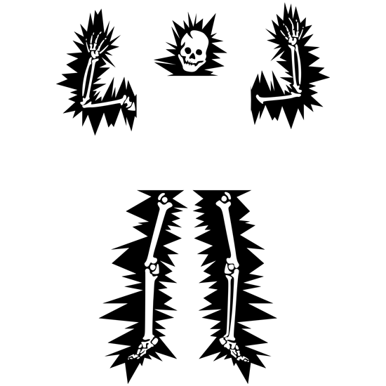 מדבקה - איש מתחשמל