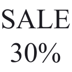 מדבקה לזכוכית – סייל 30%