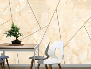 טפט - צורות גיאומטריות של שיש בז'