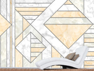 טפט - שיש צורות גיאומטריות