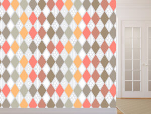 טפט - מעויינים מעוצבים צבעוניים