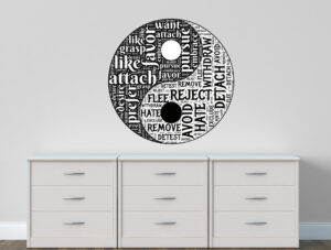 מדבקה - יין ויאנג