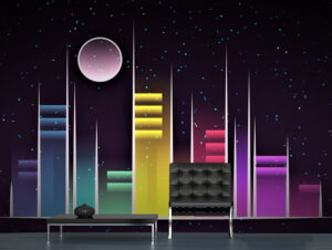 טפט - עיר צבעונית מהעתיד