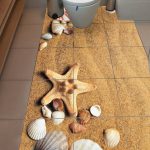 מדבקות לרצפה - חול ים