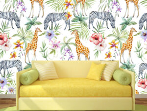 טפט | חיות ופרחים