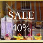 מדבקה לזכוכית - סייל 40%