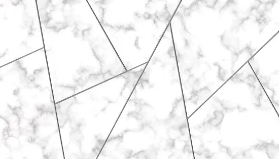 טפט - צורות גיאומטריות שיש לבן אפור