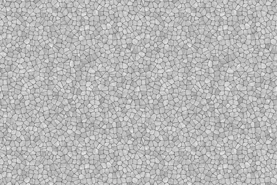 טפט - אבני פסיפס אפורות