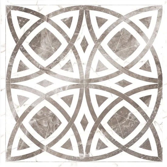 מדבקה לאריחים - עיצוב שיש לבן