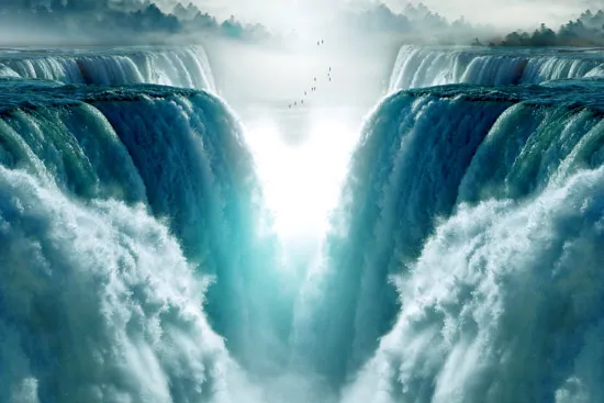 טפט - מפלי ענק