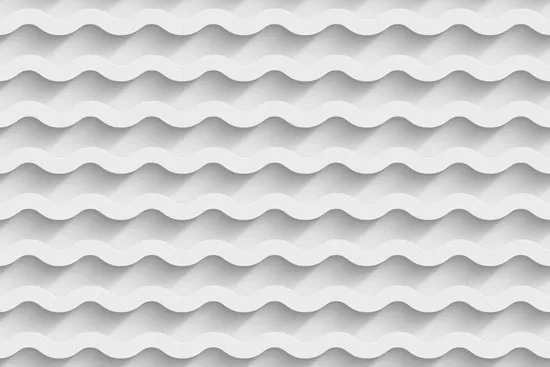 טפט - גלים תלת מימדיים בגווני אפור