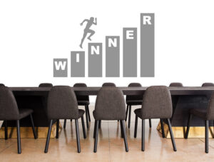 מדבקה - מנצח