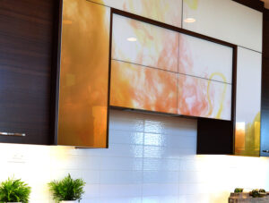 טפט - עשן כתום יפיפה