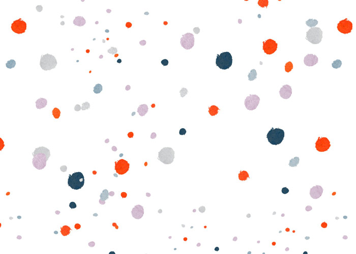 טפט - כתמים צבעוניים