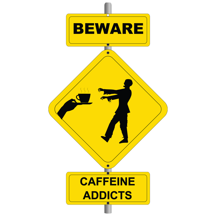 מדבקה - מכורי קפה