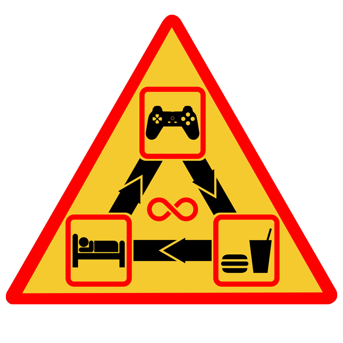 מדבקה - שטח של גיימר