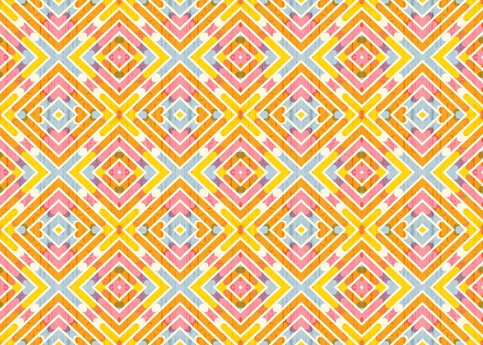 טפט - עיצוב מעויינים צבעוני ובוהק