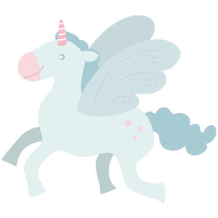 מדבקה - חד קרן פגסוס