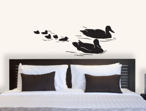 מדבקה - משפחת ברווזים