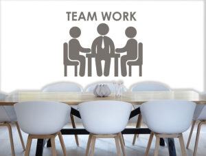 מדבקה - עבודת צוות