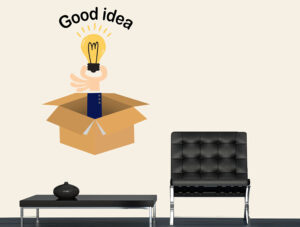 מדבקה - רעיון טוב